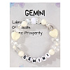 Bohemian Style Constellation Acrylic Beads Stretch Bracelets for Women EF7084-12-1