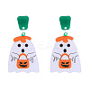 Halloween Acrylic Dangle Stud Earrings FS-WGAFD0C-06-1
