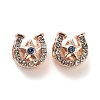 Alloy Rhinestone European Beads FIND-Q115-06RG-1