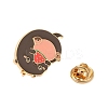 Animal Enamel Pins JEWB-H023-02G-06-3