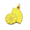 304 Stainless Steel Enamel Charms STAS-M121-11A-G-1