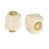 Natural Agate Cube Beads G-G179-02-2