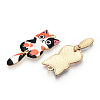 Alloy Enamel Pendants FIND-Q102-12F-2