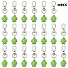 20Pcs Tortoise Synthetic Turquoise Pendant Decorations HJEW-YW00121-01-1