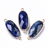 Natural Lapis Lazuli Links Connectors G-R472-03B-1