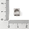 Tarnish Resistant 201 Stainless Steel European Beads LS-STAS-M058-01Q-P-3