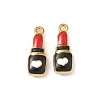 304 Stainless Steel Enamel Pendants STAS-I346-06G-01-1