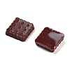 Luminous Resin Imitation Chocolate Decoden Cabochons RESI-K036-28A-02-2