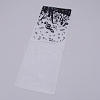 Plastic Fondant Stencil DIY-WH0221-01H-2