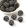 Alloy Rhinestone Beads RB-D260-B-1