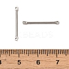Non-Tarnish 304 Stainless Steel Connector Charms STAS-Q323-04E-P-3