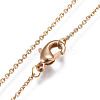 Brass Pendant Necklaces NJEW-JN02386-5