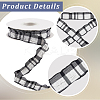 Cloth Plaid Ribbon OCOR-WH20071-001G-5