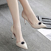 2 Pairs 2 Style Glass Rhinestone Shoe Decorations AJEW-AR0001-78A-5