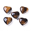Natural Tiger Eye Heart Love Stone G-L533-56-1