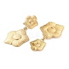 Stainless Steel Flower Stud Earrings for Women EJEW-Z074-03G-2