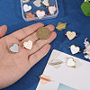 15Pcs 3 Colors Alloy Heat Transfer Watch Band Accessories FIND-CA0011-17A-3