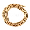 Electroplated Synthetic Non-magnetic Hematite Beads Strands G-H027-G01-01-3
