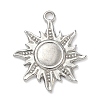304 Stainless Steel Pendants STAS-K267-14B-P-1