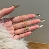 Rainbow 925 Sterling Silver Micro Pave Cubic Zirconia Pendant Necklaces for Women NJEW-F338-06G-4