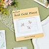 6Pcs Rack Plating Brass Pendants KK-BBC0012-56-6
