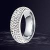 201 Stainless Steel Finger Rings for Women WGAEC69-06-1