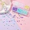 660Pcs 6 Colors Handmade Frosted Porcelain Beads PORC-YW0001-01-5