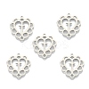 Non-Tarnish 201 Stainless Steel Pendants STAS-N098-102P-2