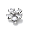 Brass Micro Pave Cubic Zirconia Pendants KK-D312-14P-2
