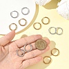 2 Pairs 2 Colors 304 Stainless Steel Twist Hoop Earrings for Women EJEW-YW0001-15-3
