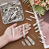 Iron Alligator & Snap Hair Clip Findings IFIN-PH0024-60P-3