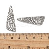Anti-Tarnish 304 Stainless Steel Pendants STAS-D197-01P-3