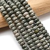 Natural Green Wood Lace Stone Wooden Jasper Beads Strands G-A280-A29-01-1