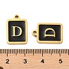 304 Stainless Steel Pendants STAS-K265-11G-D-3