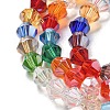 Transparent Electroplate Glass Beads Strands LS-EGLA-A039-T3mm-A29-3