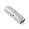 Tarnish Resistant 316 Surgical Stainless Steel Magnetic Clasps with Glue-in Ends STAS-F269-05MP-01-1