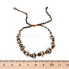 Flower Glass Seed Beaded Braided Bead Bracelets for Women Frineds BJEW-F493-10D-5