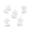 Non-Tarnish 201 Stainless Steel Charms STAS-C021-06P-Z-1