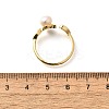 Round Natural Pearl Finger Rings RJEW-P113-24G-5