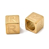 304 Stainless Steel European Beads STAS-D382-02R-G-1