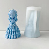 DIY 3D Goddess Girl with Animal Figurine Statue Silicone Molds LS-DIY-G081-01C-1