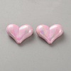 10Pcs Opaque Acrylic Beads LS-SACR-WH0008-020C-1