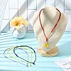 30Pcs 10 Colors Adjustable Waxed Polyester Cord Necklace Making NJEW-CJ00003-6