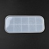 DIY Rectangle with Hand Dish Tray Silicone Molds DIY-P070-C01-3