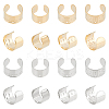 DICOSMETIC 80Pcs 8 Style 304 Stainless Steel Ear Cuff Findings STAS-DC0009-59-1