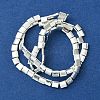 Electroplated Synthetic Non-Magnetic Hematite Beads Strands G-I360-O01-04-3