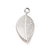 Non-Tarnish 304 Stainless Steel Pendant Rhinestone Settings STAS-F282-08P-2