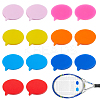 14Pcs 7 Colors Speech Bubble Silicone Tennis Racquet Dampener AJEW-FH0004-58-1