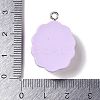 Opaque Resin Pendants RESI-S403-04C-3