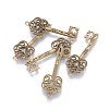 Tibetan Style Pendants TIBEB-LF9750YKG-AB-LF-1